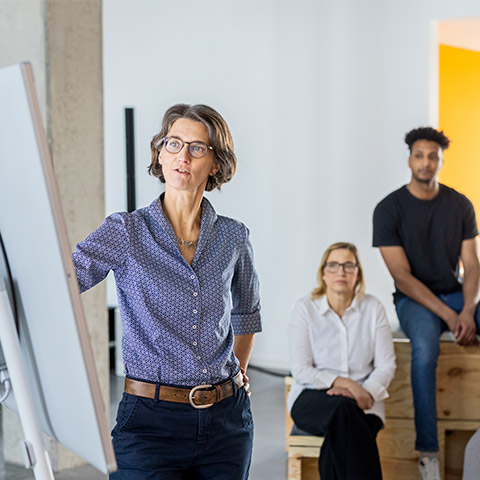 Gemeinsam gestalten Menschen im DHI zukunftsweisende Projekte.
