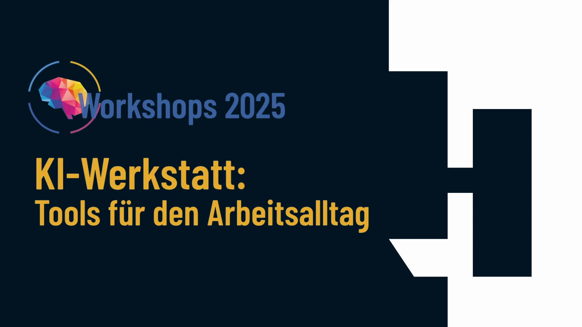 KI-Werkstatt: Tools für den Arbeitsalltag!