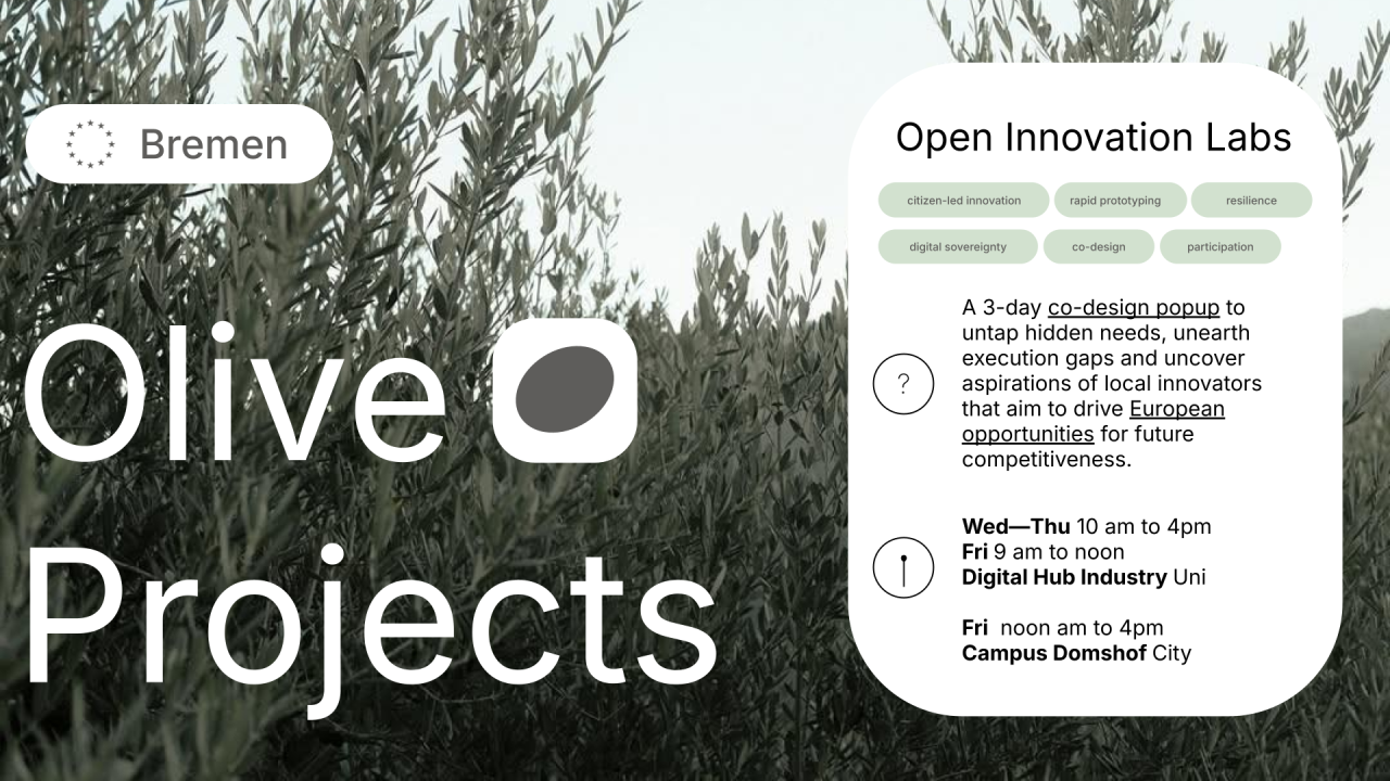 Olive Project: Open Innovation Lab